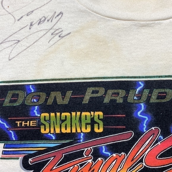 Vintage NHRA Don Prudhomme Final Strike Tshirt XL 1994 - Picture 9 of 16